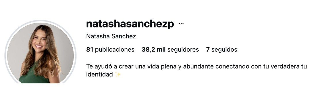 Natasha Sánchez